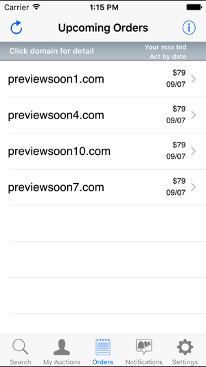 SnapNames Domain Name Auctions(圖3)-速報App