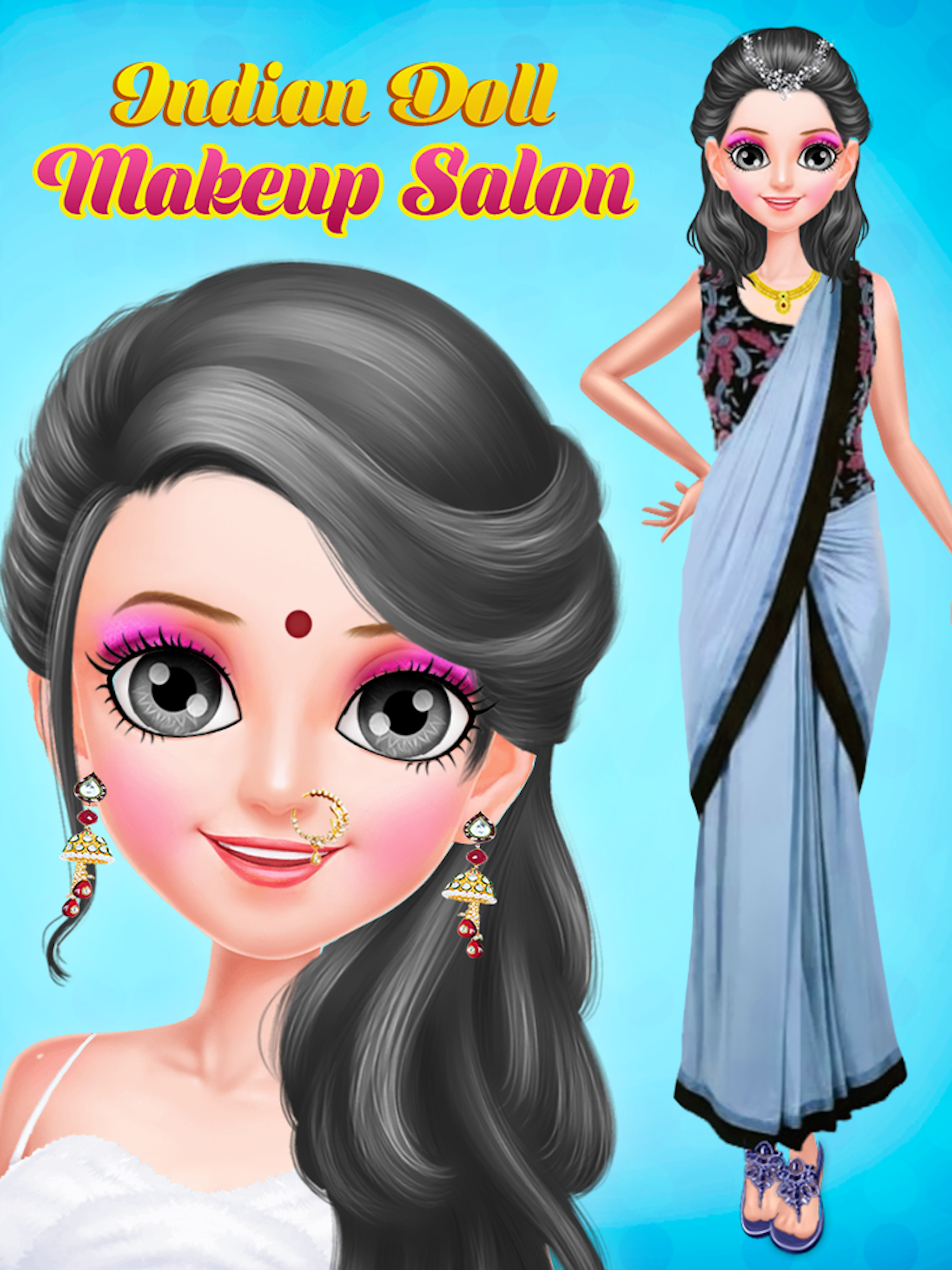 Indian Doll Makeup Salon