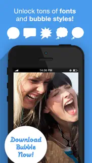 bubble+ add speech captions & quotes to photos problems & solutions and troubleshooting guide - 2