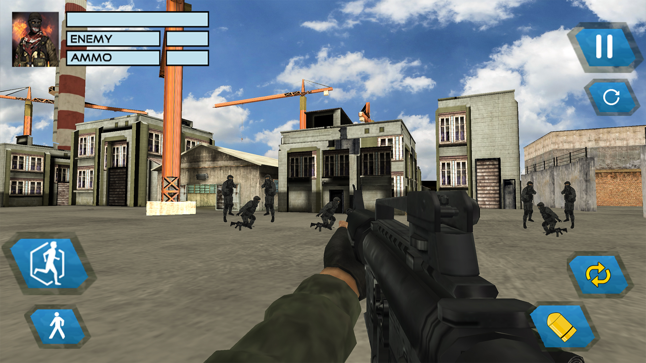 Modern Commando Frontier Mission