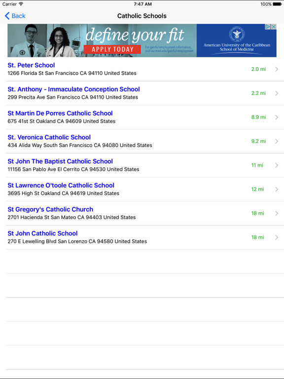 Screenshot #5 pour School Finder: Find Nearest Public Schools For Me