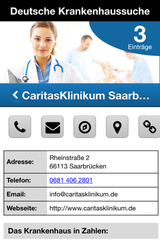 DKTIG Krankenhausverzeichnis screenshot 4