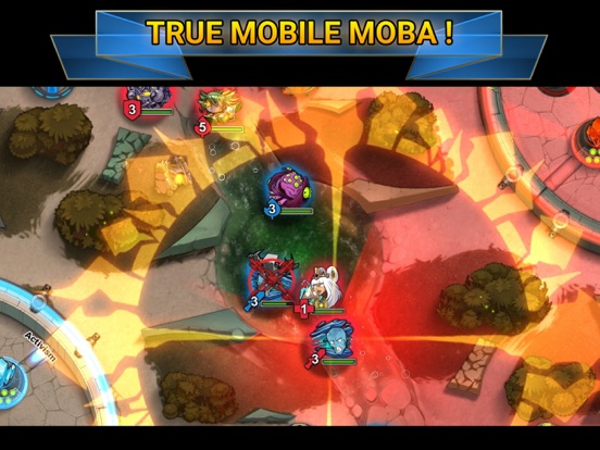 BA Clash - MOBA iPad app afbeelding 1