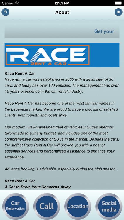 Race Rent a Car
