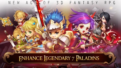 Seven Paladins: 3D RPG x MOBA Hack screenshot 3 - game app interface