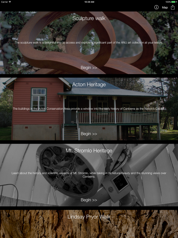 Screenshot #4 pour ANU Walks
