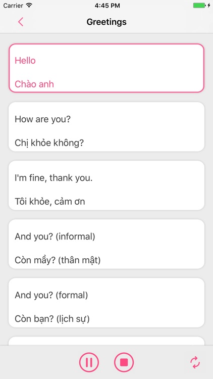 Learn Vietnamese -Vietnamese Guide Phrasebook Lite