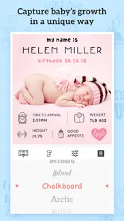 baby photos – pregnancy pic maker & baby milestone iphone screenshot 3