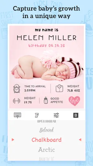 Baby Photos - Pregnancy Pic Maker & Baby Milestone screenshot 3