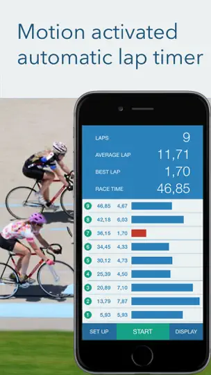 Captura de pantalla de LapTracker - Auto Timer en iPhone 1