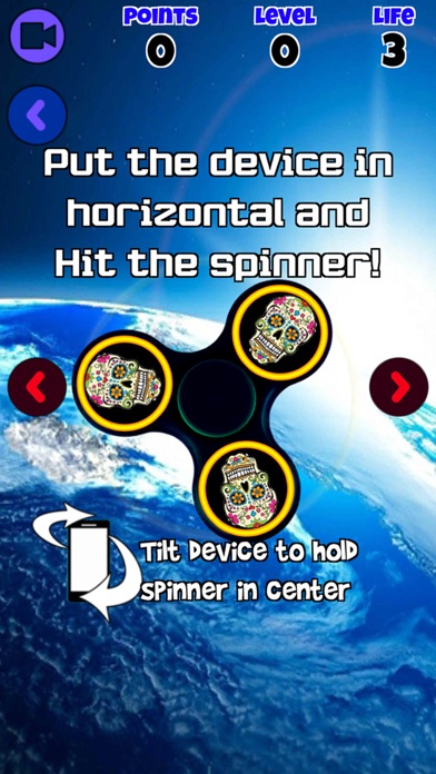 Real Fidget Spinner Simulator pro, skill gameのおすすめ画像1