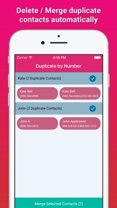 Contact Tools - Delete Duplicate Contacts + Backup screenshot 2