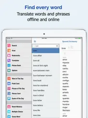 spanish dictionary elite ipad resimleri 1