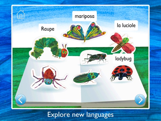 The Very Hungry Caterpillar– First Words iPad app afbeelding 4