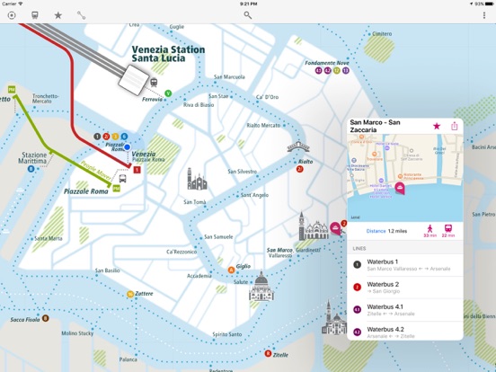 Screenshot #5 pour Venise Rail Map Lite