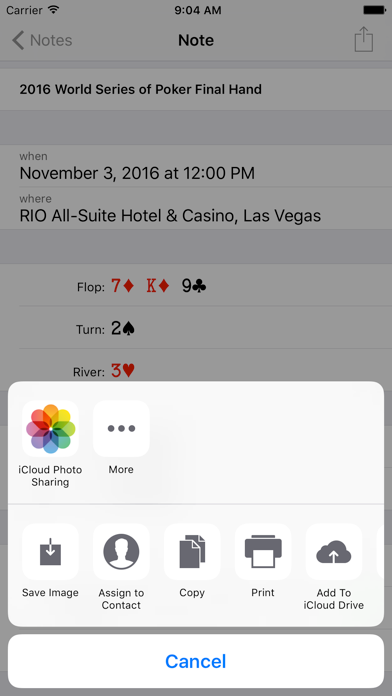 Poker Notes 2 screenshot