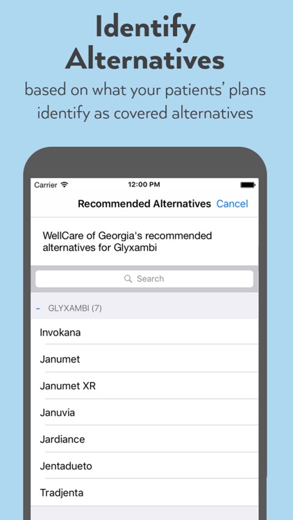 Formulary Search