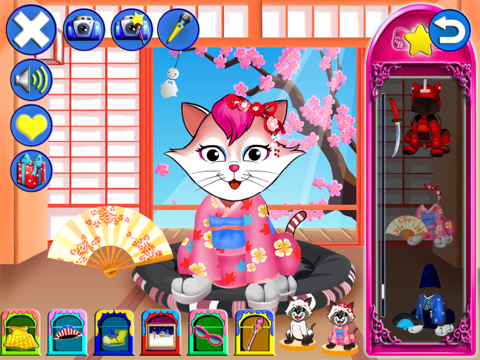 Screenshot #4 pour Cat - Super jeu d'habillage pour chats!