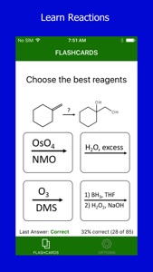 Awesome Organic Chemistry Flashcards screenshot #4 for iPhone