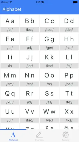 Game screenshot Deutsch - Alphabet of German mod apk