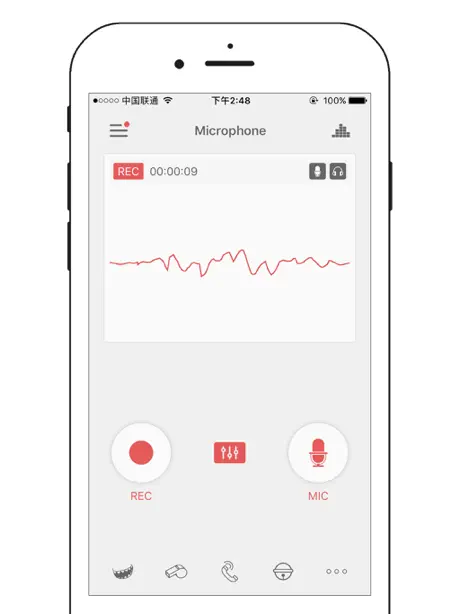Microphone HD - recorder voice changer memo