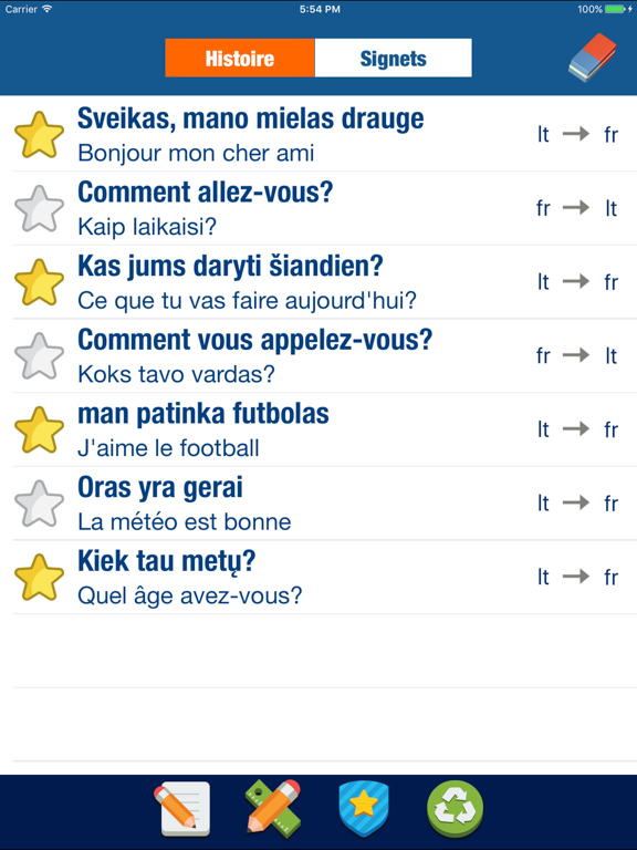 Screenshot #5 pour Traduction Français Lituanien
