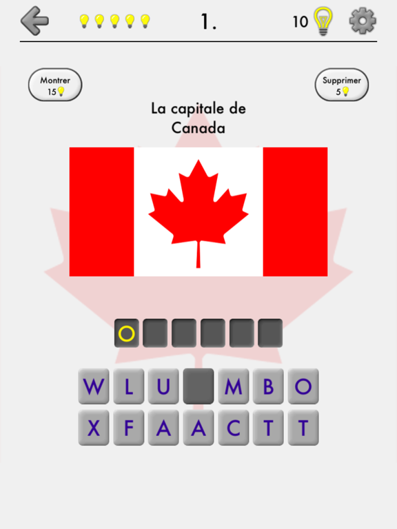 Screenshot #5 pour Canada : Les provinces et territoires - Carte-quiz