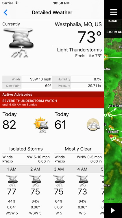 NOAA Weather Center