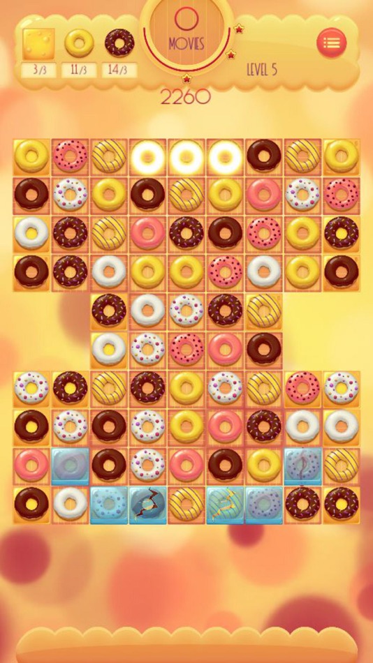 #3. Donut Pop - Match 3 Game (iOS) 由: 珠峰 徐