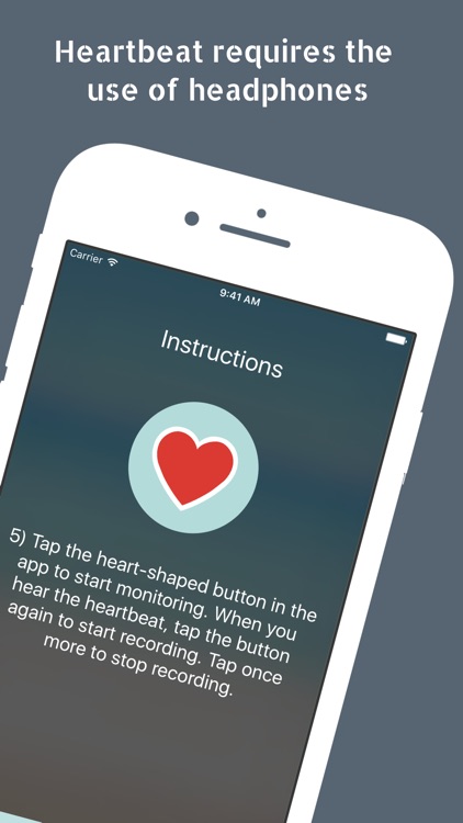 Heartbeat - Hear Your Heart Beat Stethoscope screenshot-3