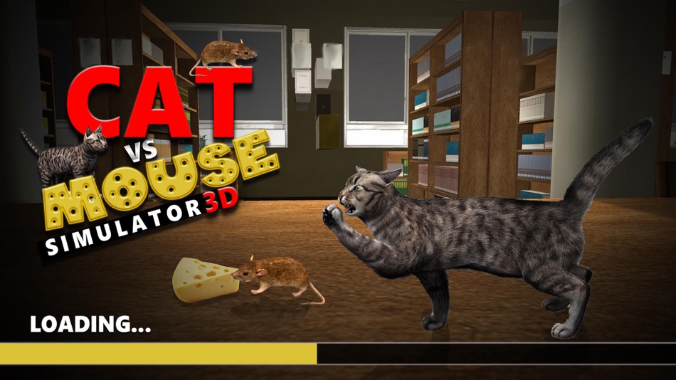 #1. Cat Vs Mouse Simulator 3D (iOS) 由: BLEEDING EDGE STUDIO LTD