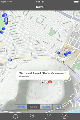 OAHU – GPS Travel Map Offline Navigator screenshot 2