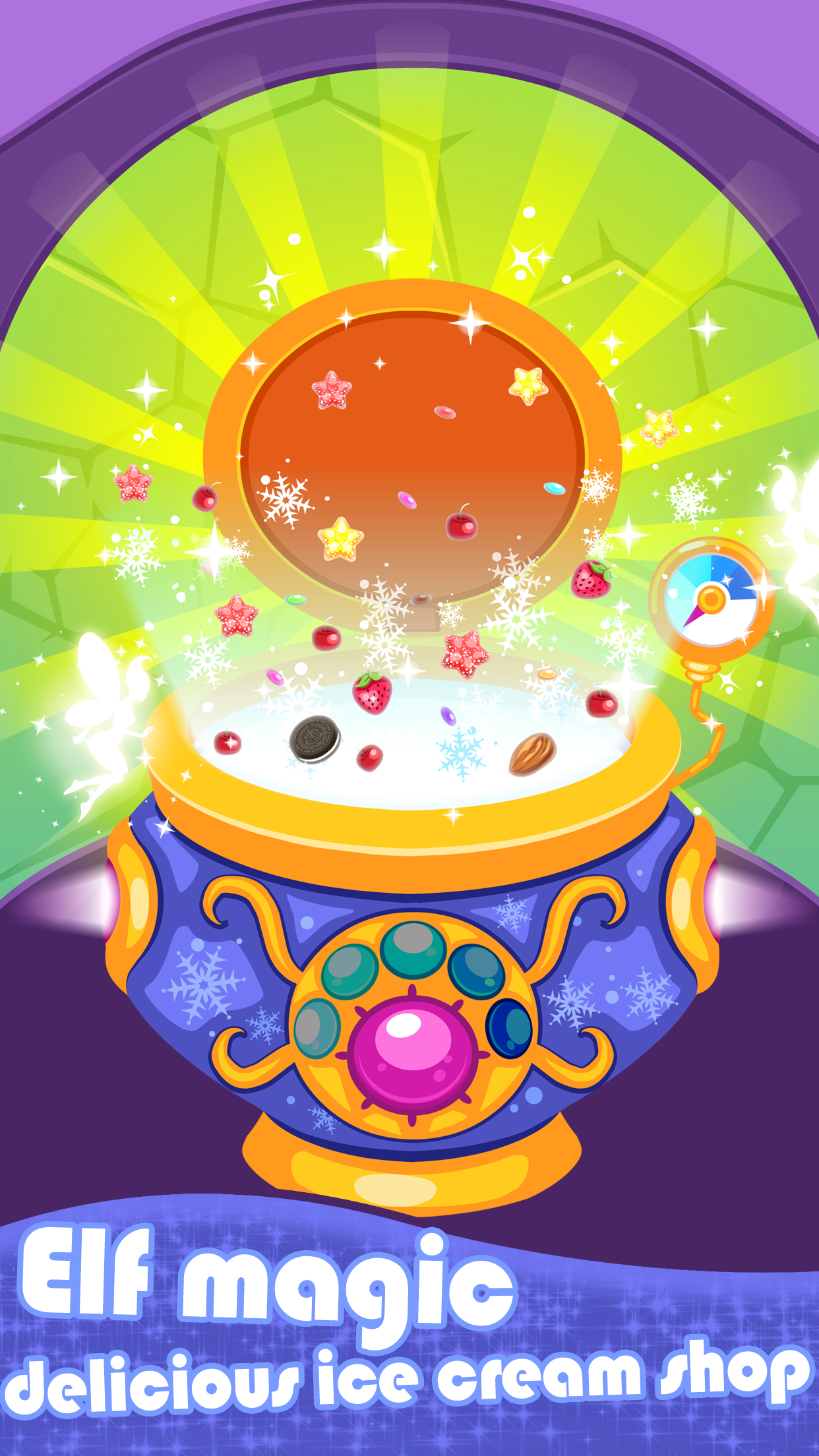 Magic IceCream Shop - Cooking game for kids