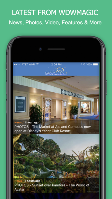 Screenshot #1 pour WDWMAGIC - WDW News