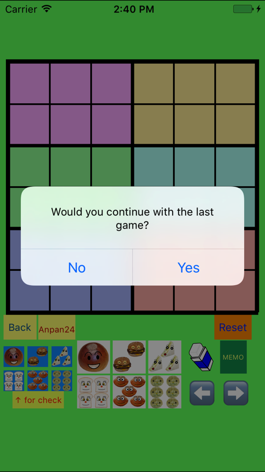 #5. Anpan Bread Easy Sudoku 4x4,6x6,7x7 (iOS) 由: Kozo Terai