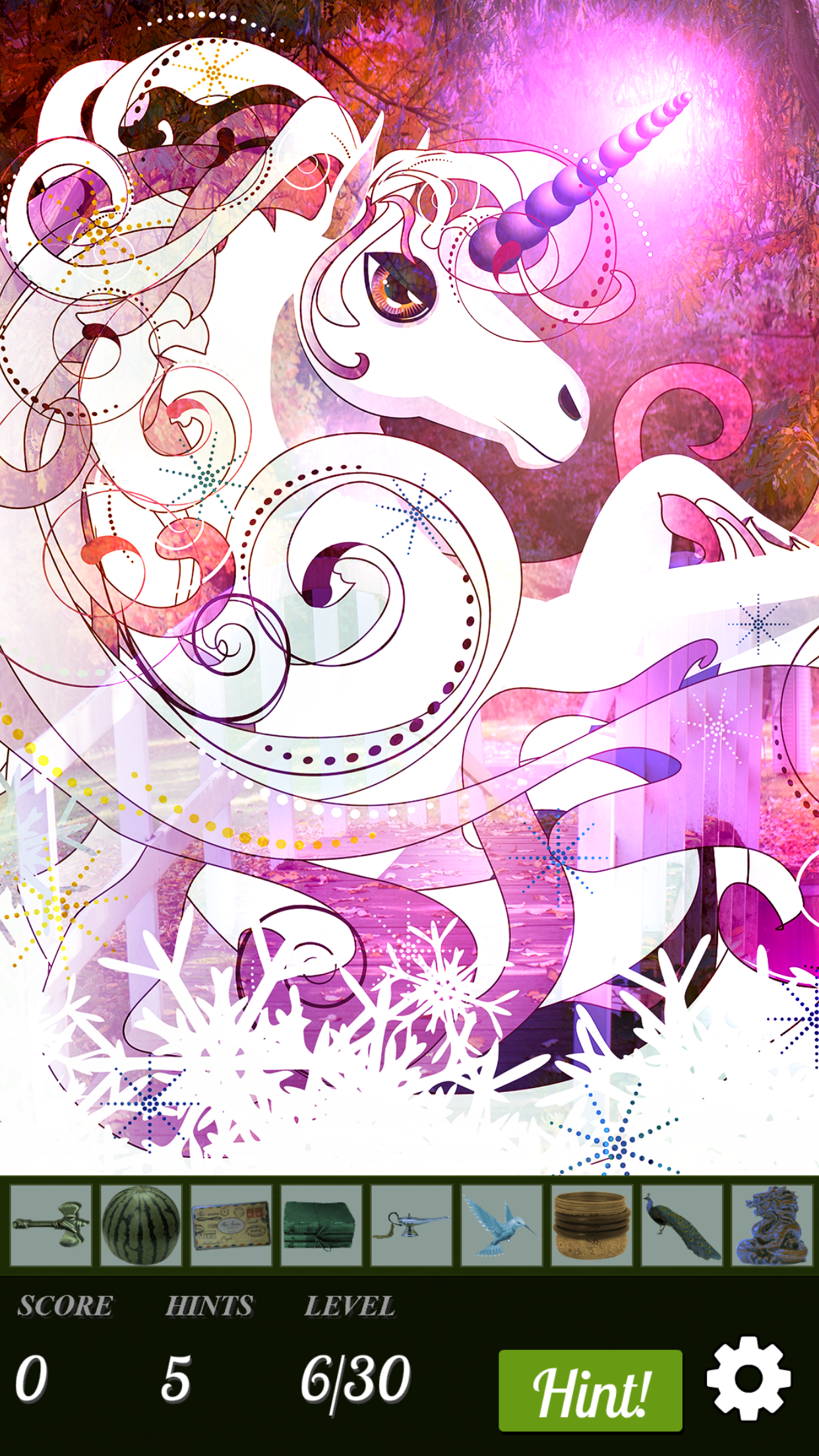 Hidden Object - Unicorns Illustrated