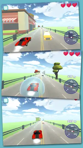 Game screenshot Turbo Cars 3D - Dodge Game of Avoid Car Obstacles apk
