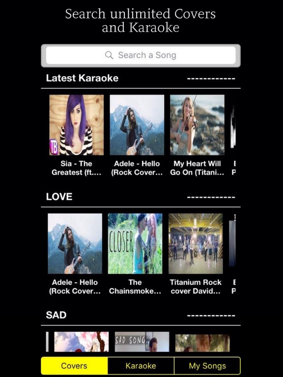 Screenshot #6 pour Singer! Karaoke Music - Search and Sing