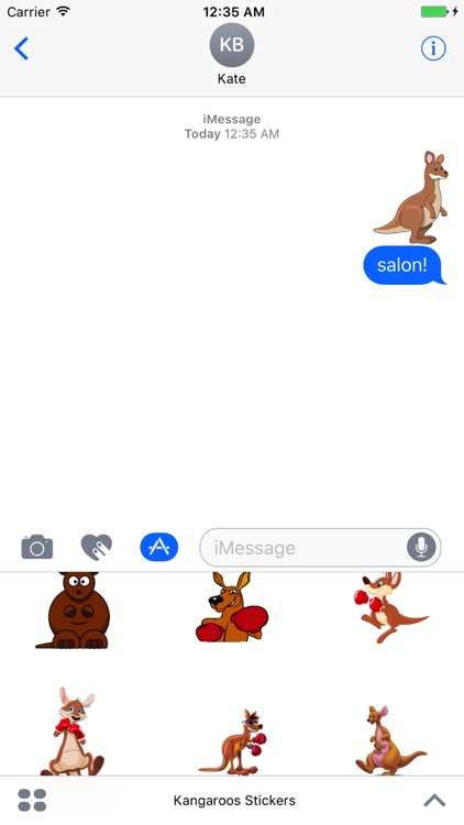 Kangaroos Stickers