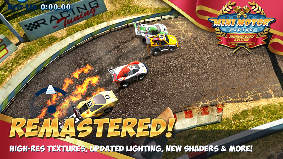 #2. Mini Motor Racing (iOS) De: The Binary Mill