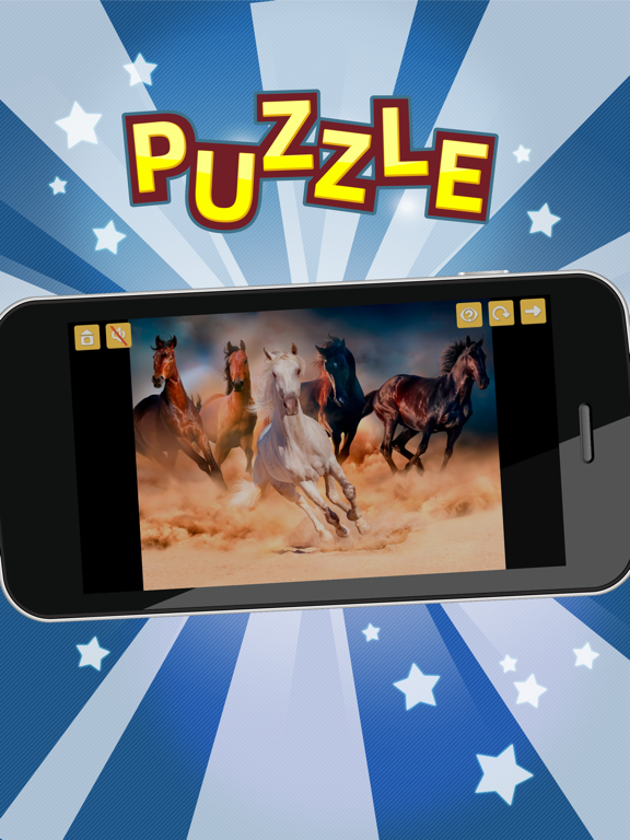 Screenshot #4 pour Jeux de puzzle de chevaux gratuit