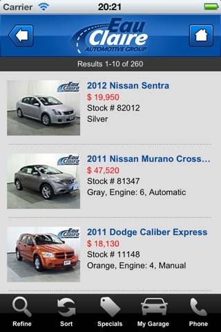 Eau Claire Auto Group screenshot 2