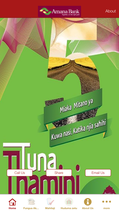 Screenshot #1 pour Amana Bank Kiganjani