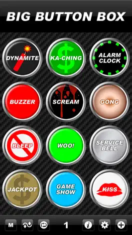 Game screenshot Big Button Box - funny sound effects & loud sounds mod apk