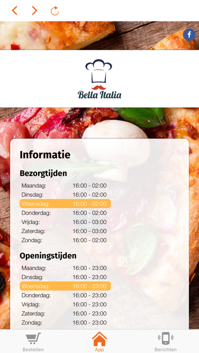 Screenshot #3 pour Bella Italia Hilversum