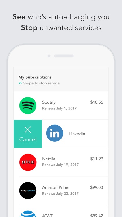 Hiatus: Track Subscriptions