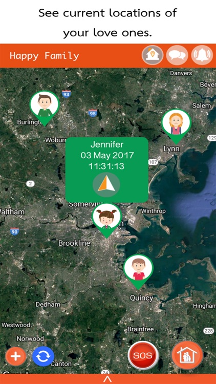 POP : Family Locator & Safety