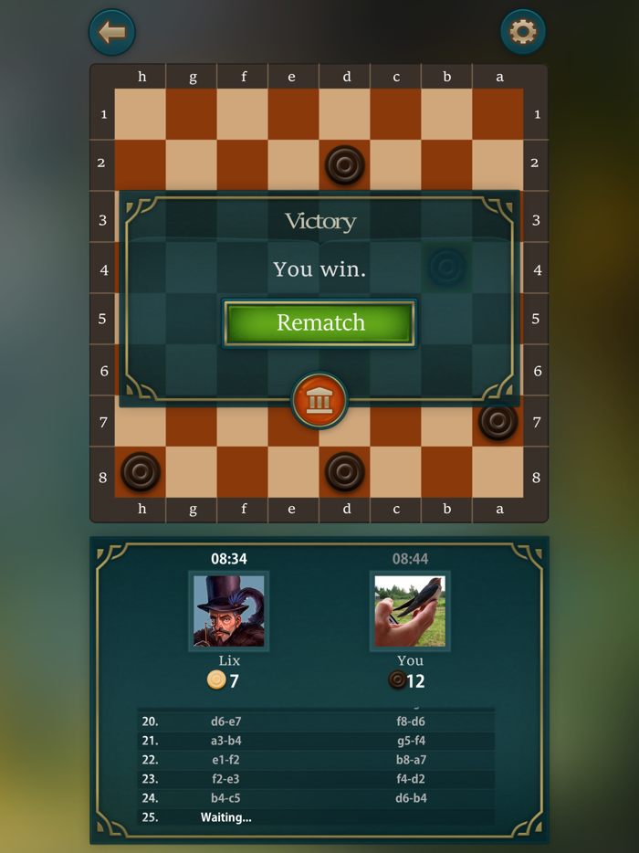 Checkers by SkillGamesBoard