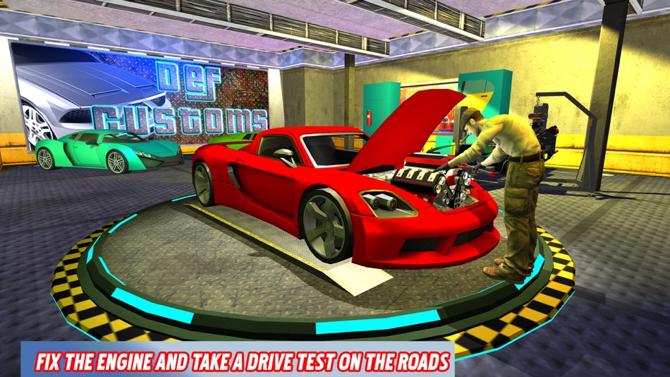 #2. Car Mechanic Workshop Simulator 2017 (iOS) 由: Aqeel Anjum