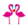 Flamingo Flamoji Stickers